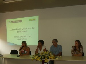 Levy Gasparian realizou sua Conferencia de Educacao